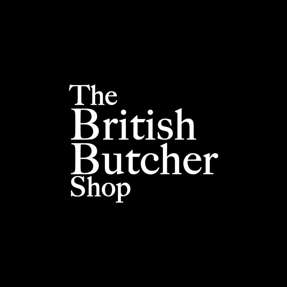THE BRITISH BUTCHER SHOP